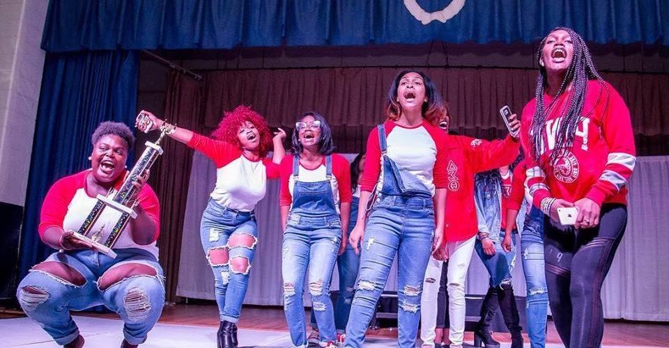 Delta Sigma Theta at Step Show