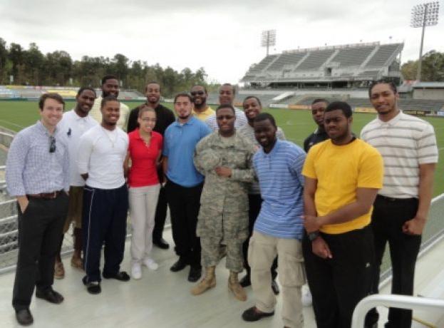 Sport Management Students Visit the Home of the Carolina RailHawks